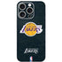 NBA Los Angeles Lakers Black Primary Logo iPhone 16 Pro Skin